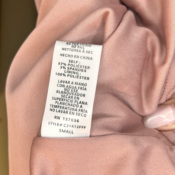 Women's Paper Crane Vivian Pleated Dress in Eggplant Size Small - Picture 10 of 12